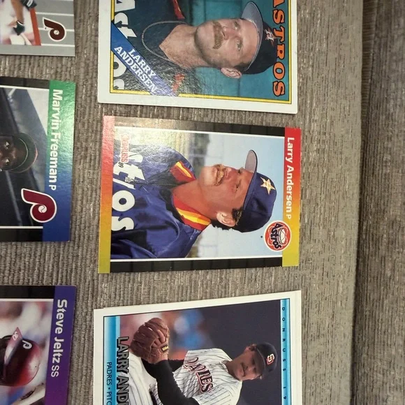 Lot 100+  Philadelphia Phillies Baseball Cards Schmidt Howard Thome Dykstra - Picture 6 of 11